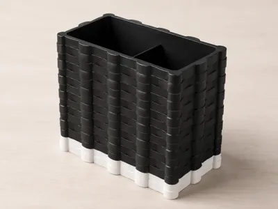 Cutlery Organizer with Drip Tray