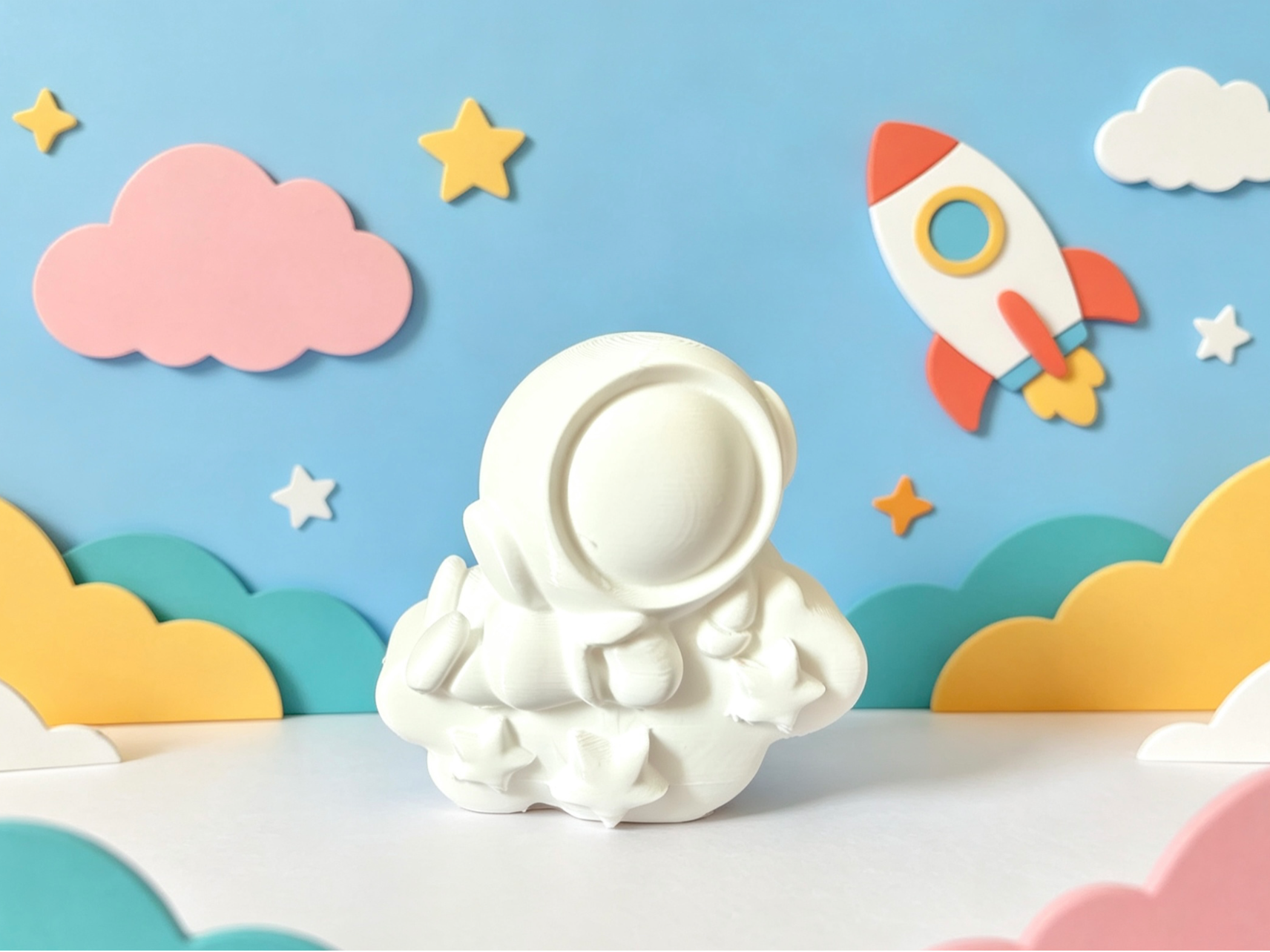 摘星小宇航员，自由配色，解锁你的专属太空小家伙