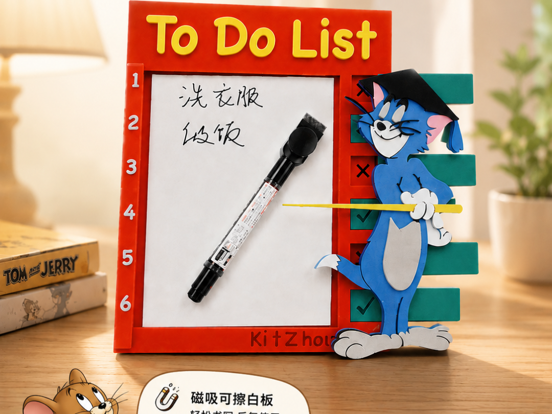 【0支撑0废料】《猫和老鼠》经典备忘录 Tom记事本 打卡 计划