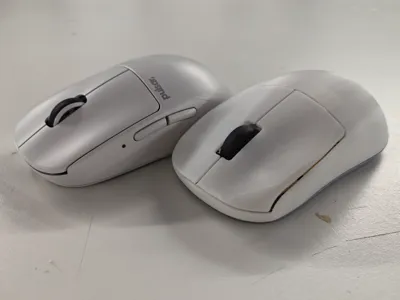 Pulsar X2V2 Medium improved design based on Bambu Lab wireless mouse kit