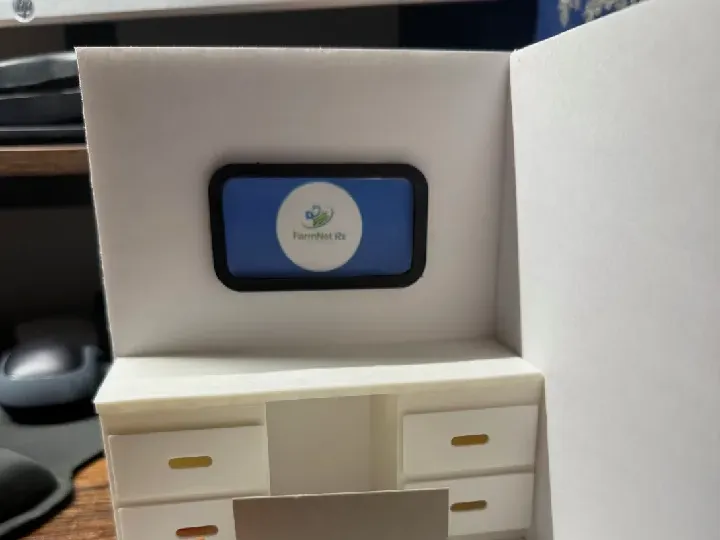 Cubicle (2 Drawer, Counter, TV Bezel, Kiosk, Door)