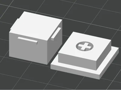 Button Fidget Toy "Cutter"