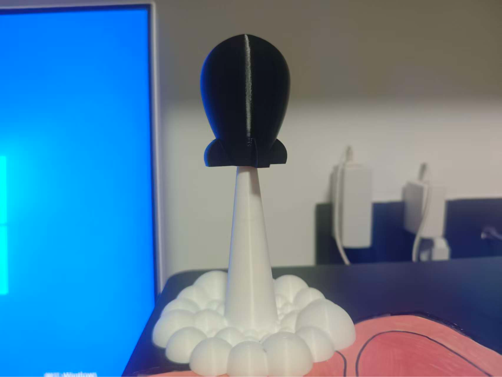 火箭升空摆件3