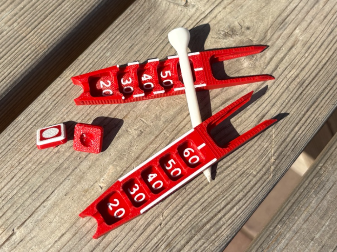 Golf Tee Tool - Ultimate 6-in-1 tool 