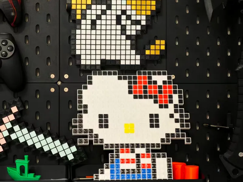 hello kitty敲豆豆