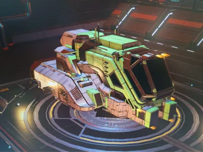 No Man's Sky spacecraft model