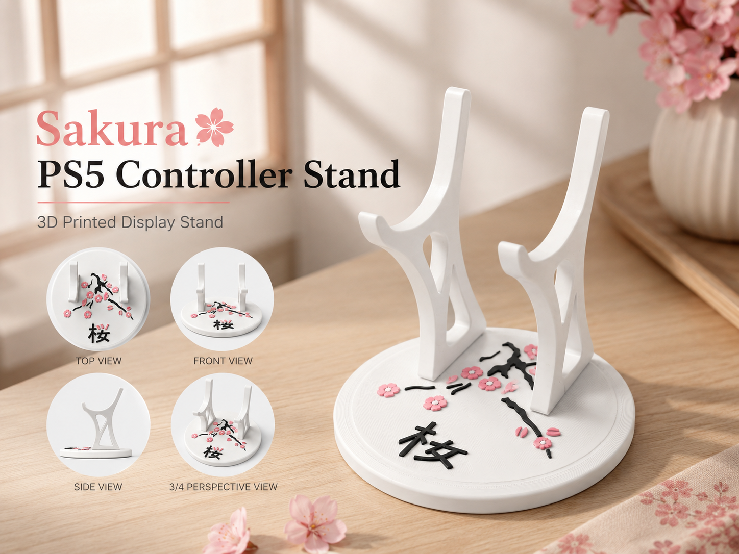 Sakura PS5 Controller Stand