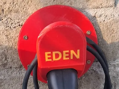 electric car cable and plug holder