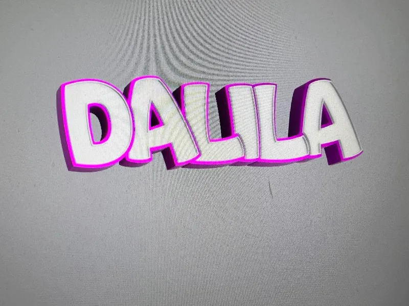 PR7NOM 0 LA DEMANDE : DALILA