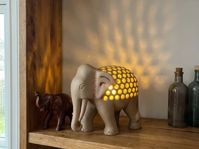 Elephant Tealight 