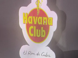 Havana Club Leuchtkasten