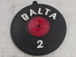 llavero de disco