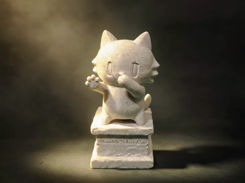 月薪喵小雕塑