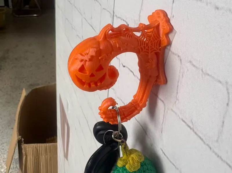 南瓜骷髅挂钩