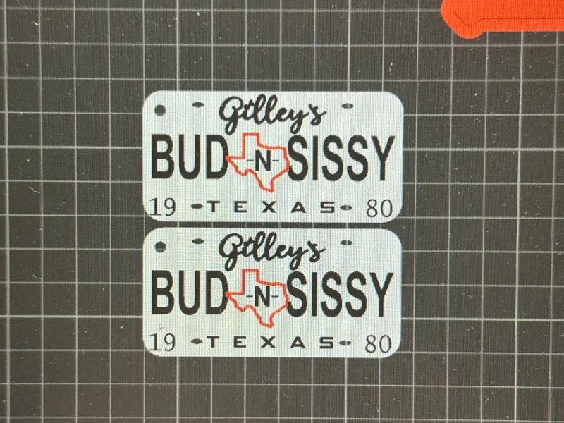 Bud and sissy keychain