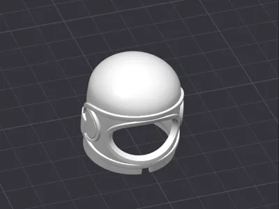 Marx Toys 1963 Astronaut Helmet