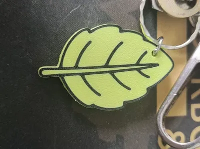 Large Card to NFC Keychain (Leaf)