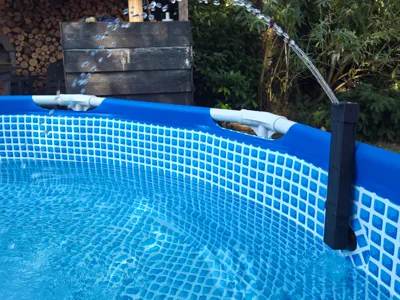 Intex pool waterfall connector