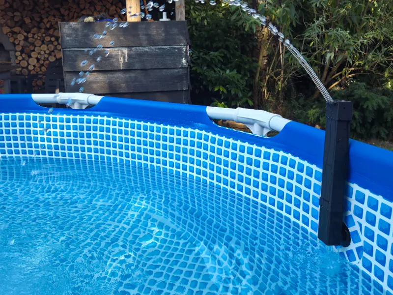 Intex pool waterfall connector