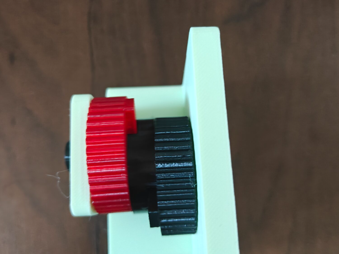Oldham Coupling Fidget - Offset Shaft Demo