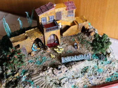 Nativity Bethlehem Houses