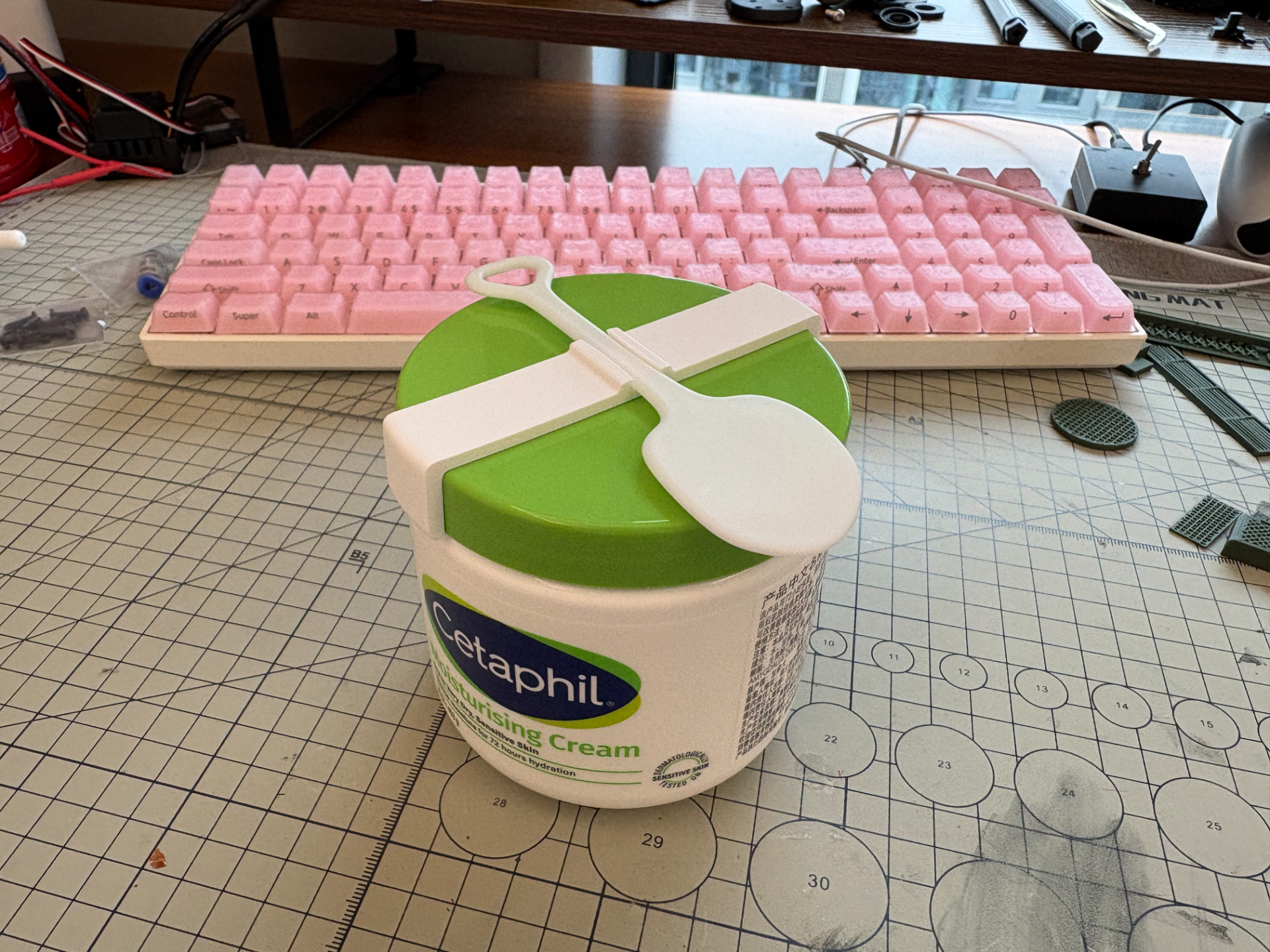 丝塔芙大白罐的勺子收纳工具