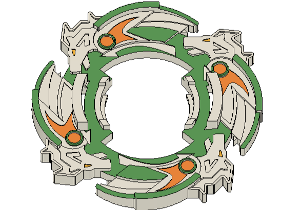BEYBLADE アタックリング：WBカスタム