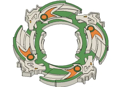 BEYBLADE Attack Ring: WB Custom