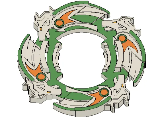BEYBLADE アタックリング：WBカスタム