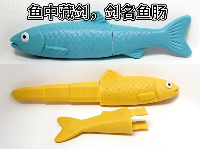 鱼中藏剑，剑名鱼肠