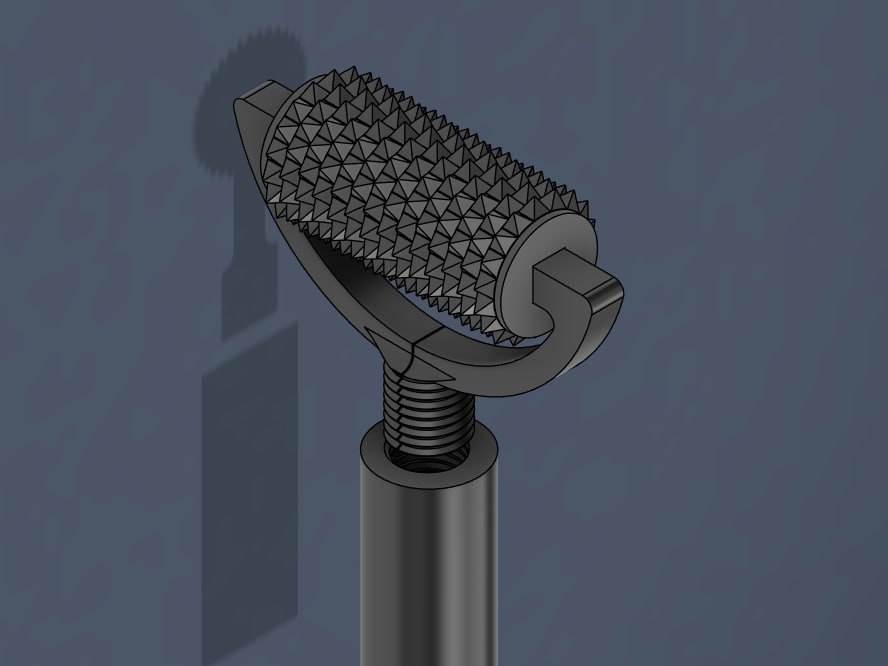 Spiky Spiral Fidget Roller