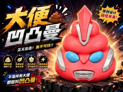 Poop Ultraman