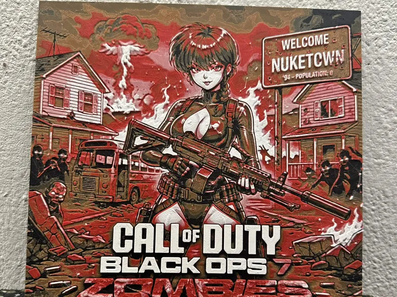 Call of Duty: Black Ops Zombies x Ranma ½ HueForge