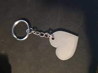 heart keychain