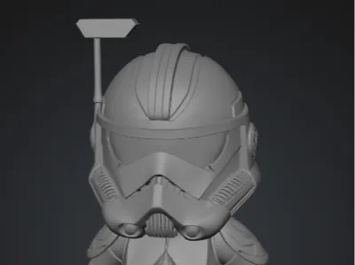 Star wars inspired figure