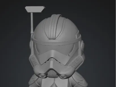 Star wars inspired figure