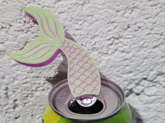Mermaid Tail Nail Saver Can Opener/Tab Lifter