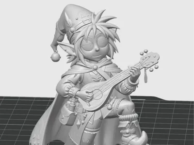 DND Gnome Bard