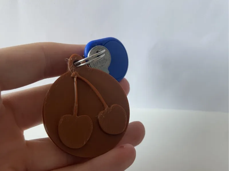 Cherry keychain