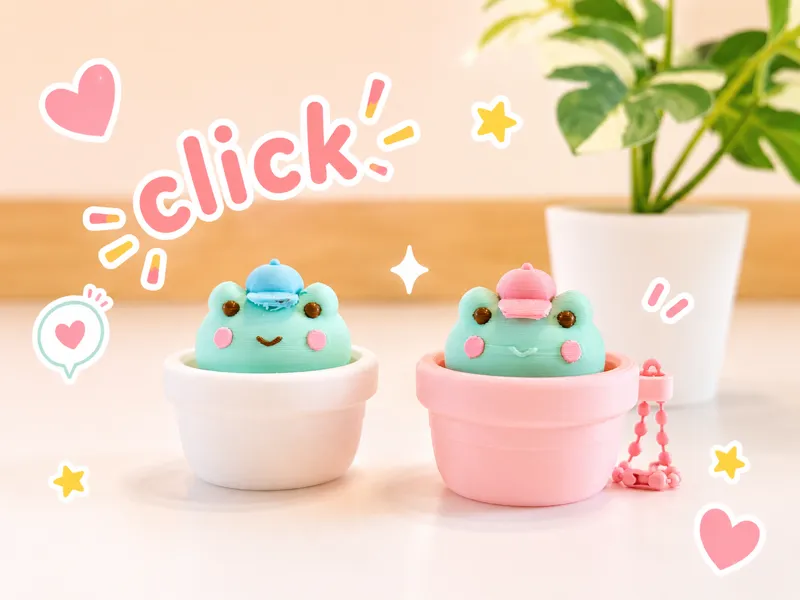 Frog Hat Pot Clicker