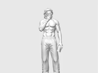 Prabhas sprint action figure
