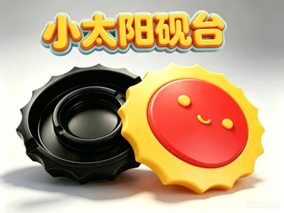 Little Sun Children's Dual-Use Calligraphy Inkstone