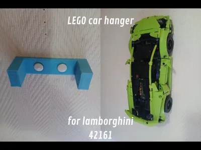 LEGO display hanger for Lamborghini 42161