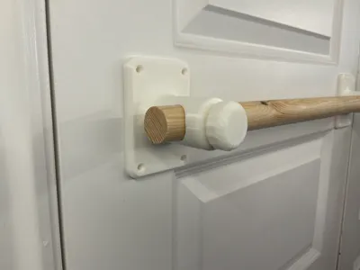 Curtain rail holder for 27MM diameter pole