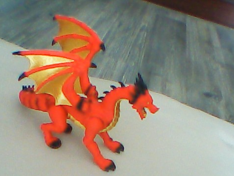 Red and Gold dragon