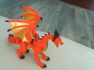 Red and Gold dragon