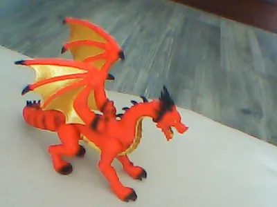 Red and Gold dragon
