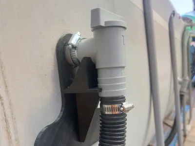 Bestway Pool Inlet Nozzle Holder with Shut-Off Valve 