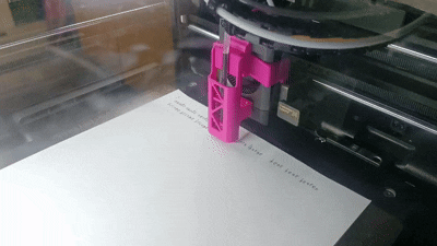 适用于X2d的工具头改写字机夹