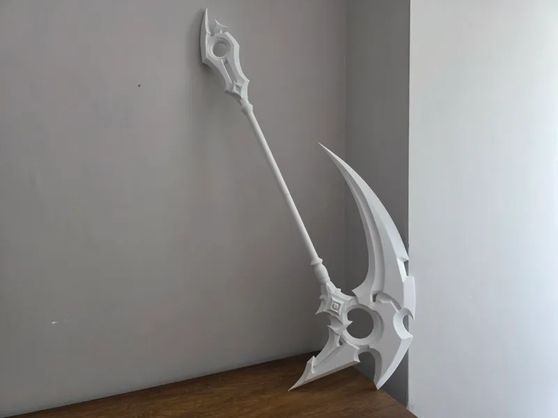 Crimson Eclipse - Dark Fantasy Axe